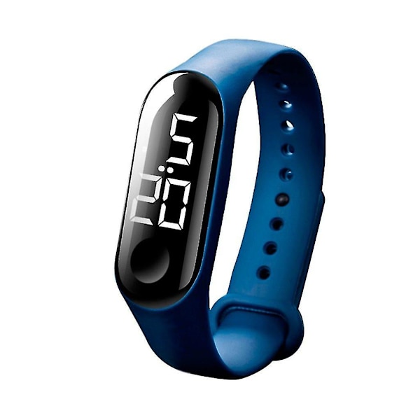 Elektronisk Datumklocka Armband Barn, Utomhus Sportklocka (Kaffe