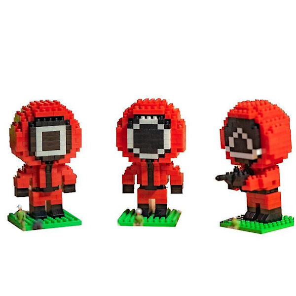 Byggeklodser Squid Game, Byggeklodslegetøj, Børns fødselsdagsgaver