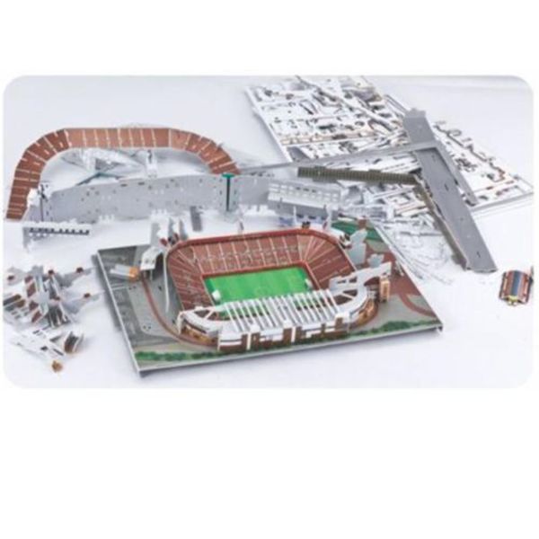 Old Trafford Stadion Model Puslespil 3D Fodbold M