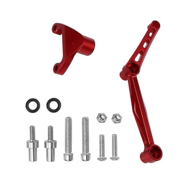 [LCS]Motorcykel Styrstabilisator Dämpare Monteringsfäste Kit För 937 950 2021-2024 Röd
