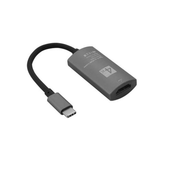 [LCS]USB 3.1 Type C til HDMI-kabeladapterkabel HDTV Type-C hann