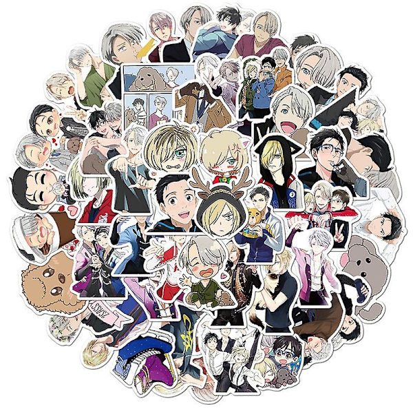 50 kpl Jp Klassiset Anime Graffititarrat