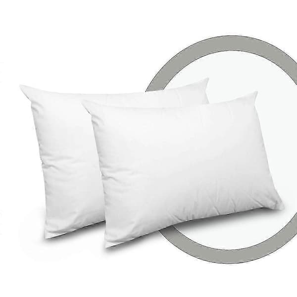Örngott för hemmafru, 2-pack, 4 lyxiga örngott i polybomull Silver Pack of 2