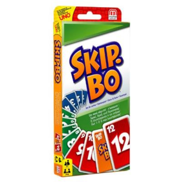 Mattel - kortspel - skip-bo