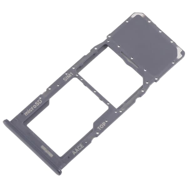 (Ny) Til Samsung Galaxy A13 SM-A135 KOMPATIBEL SIM + Micro SD-kortbakke Black