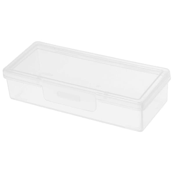 [LCS] Plastorganisatör för ostförvaring i kylskåpet Transparent 10.50X4.50X2.50CM