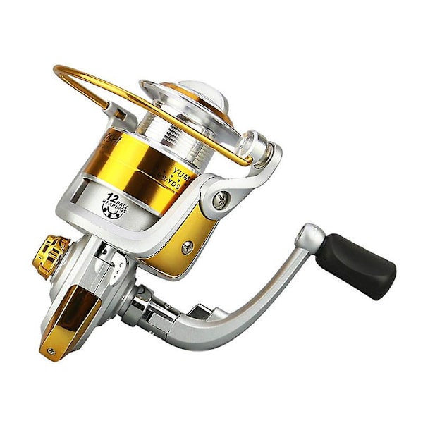 Fiskerulle 12bb 5.5:1 Metallspole Karp Bas Fiskeutrustning Spinnrulle Fiskhjul Tillbehör 7000