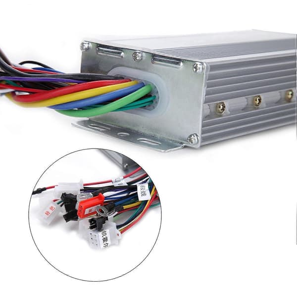 [LCS]36-48V 500W DC Motor Varvtalsregulator Borstlös Likströmsmotor Kontrollbox för El