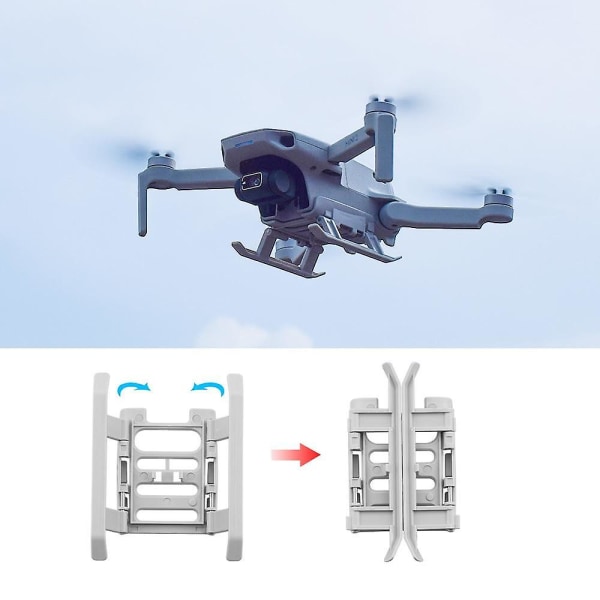 Landningsställ ben vikbart utökat kit för dji mini 2/mavic mini/mini se drone