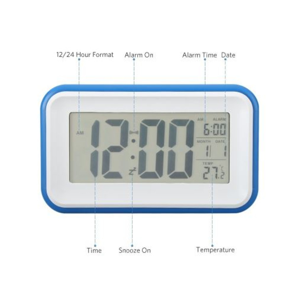 Digital Väckarklocka CL01 Väckarklocka Digital Snooze Sleep LCD