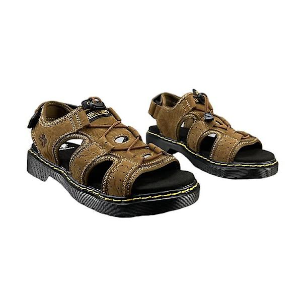 Herr Casual Sandaler Mjuk sula Halkfria Strandskor 38