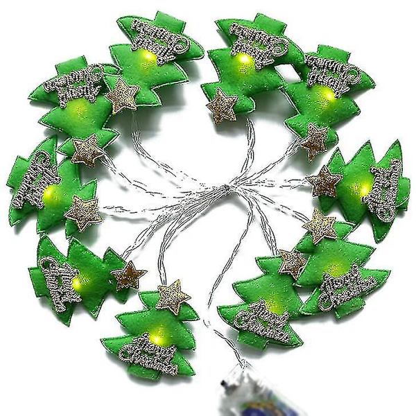 3m Snemand Julelyskæde 20 LED Fe Lys Dekoration TREE