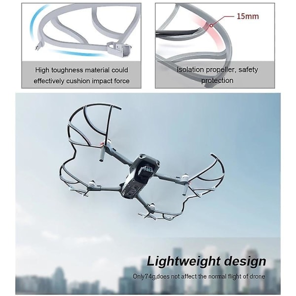 Mavic Air 2S drönarpropellerskydd snabbinstallation props skydd för DJI Mavic Air 2S / Air 2 drönare universella tillbehör