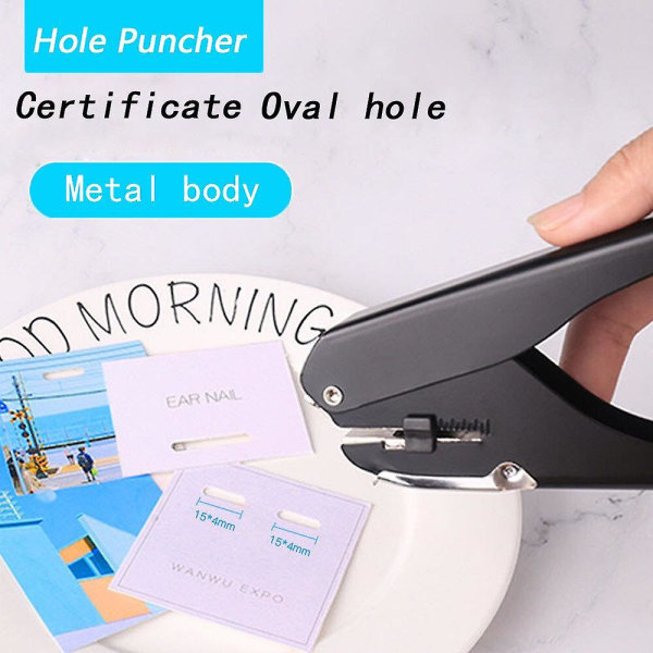 Premium Metall Oval Enkelhålslagare Hög Kvalitet Hållbar Ellips