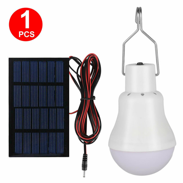 Solcellsdriven Utomhus Campinglampa Tältlampor A 1PC