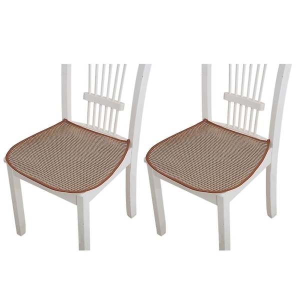 Is Silke Stolhynde Med Stropper Champagne 2 pcs