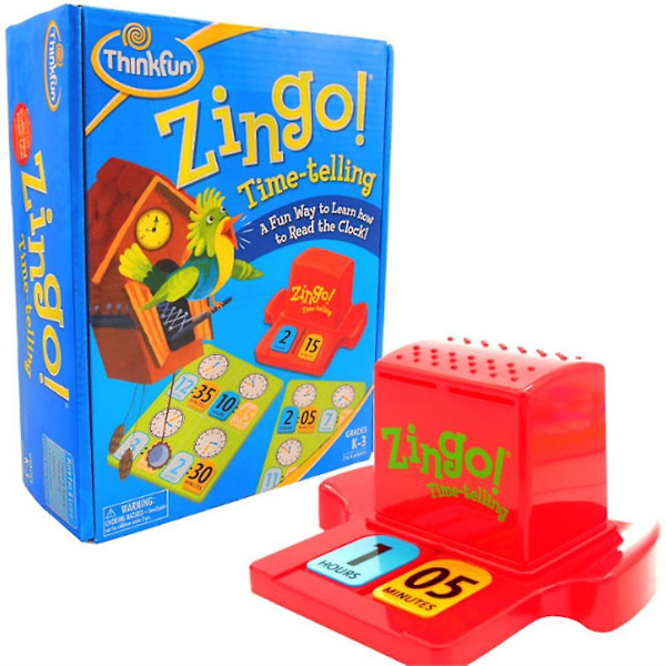 Thinkfun Zingo Bingo Palkittu esikoulupeli lukemaan opetteleville ja varhaisille lukijoille Style2