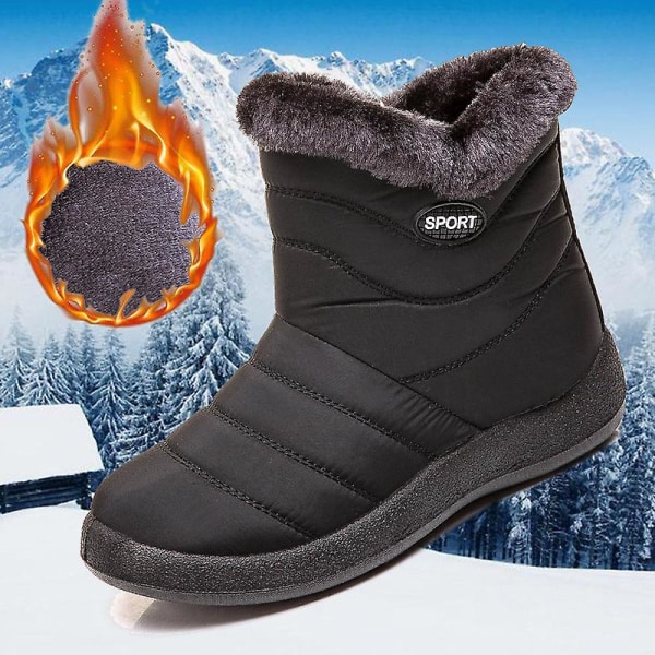 Dam Plus Size Snow Sneakers Stövlar Skor Utomhus Anti-halk Vattentäta  Booties Vintervärmande 43 a8e2 | 43 | Fyndiq