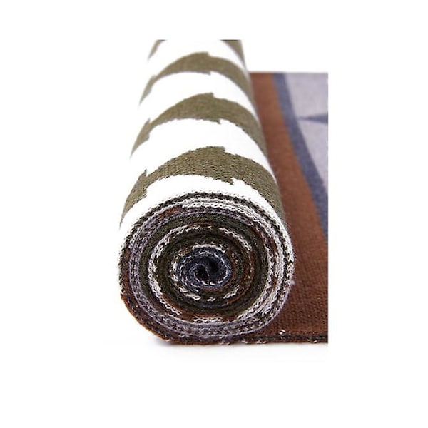 Vinterstrikket skjerf for kvinner og menn julemotiv skjerf dark gray