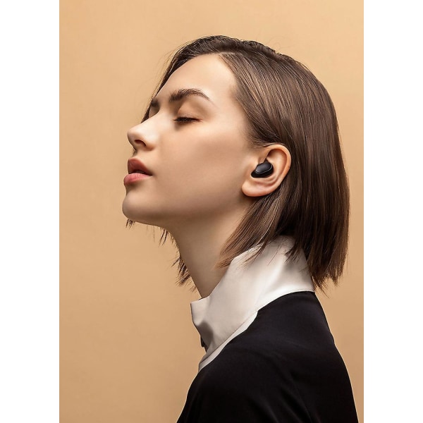 Bluetooth Headset, Trådløs Opkald, Miljøstøjreduktion, Dyb Basforstærkning, Vandtæt Stereo Tws Headset, Touch Kontrol, Lav Latency, Sport