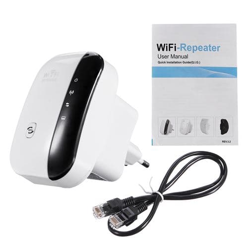 Insma WiFi-repeater 300 Mbps trådlös N AP-router signalförstärkare