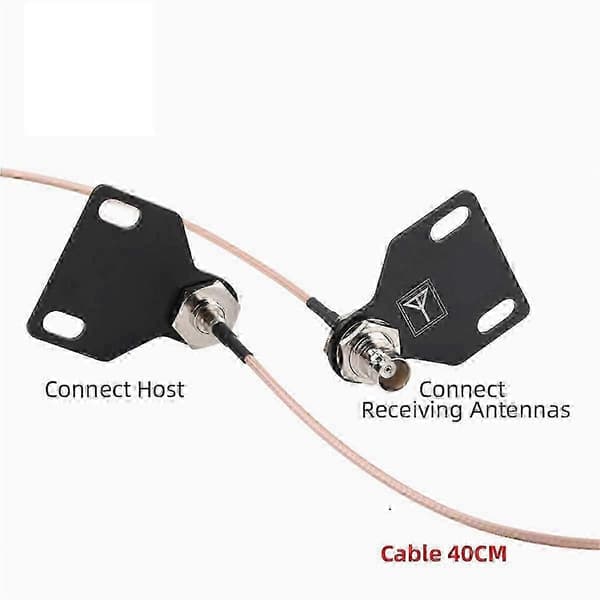 Trådløs mikrofonmottaker antenneforlengelse grensesnittkort med kabel JN