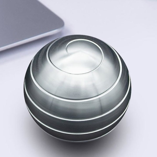 Pallomainen metallilelu Silver 40mm