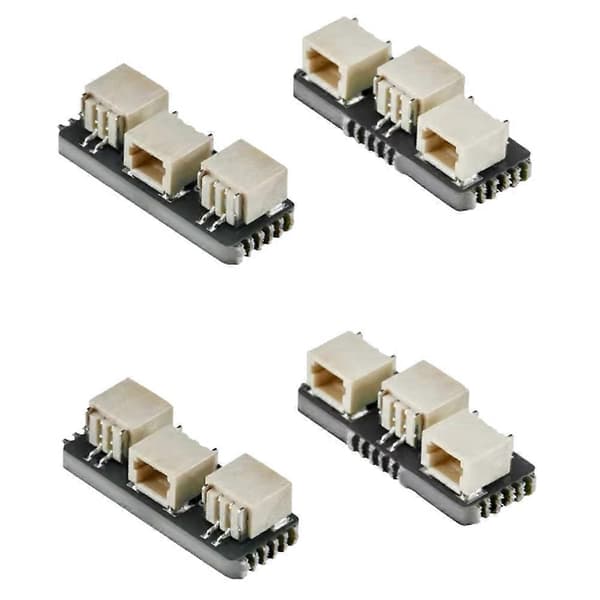 4 stk. 1-til-2 SH1.0 Terminal Adapterkort til Bambu Lab XA016 3D-printede Model Standarddele