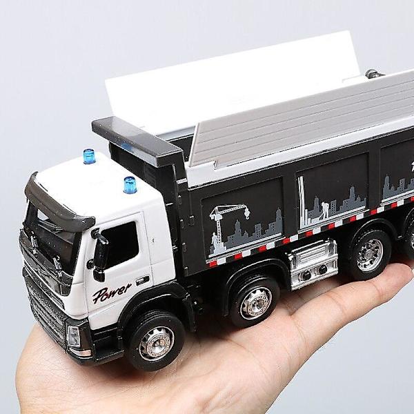 Ingenjörsbil Modell Simulering Barn Ljud Och Ljus Legering Bilmodell Lastbil Pojke