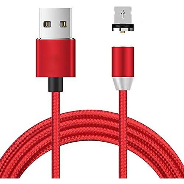 USB-kabel Laddningskabel med iOS Magnetisk Red