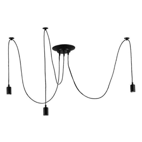 [LCS]Kompatibel med Multi Pendel Lysekrone Justerbar DIY Loft Spider Pendel Lampe 1-Hoved 3-Head