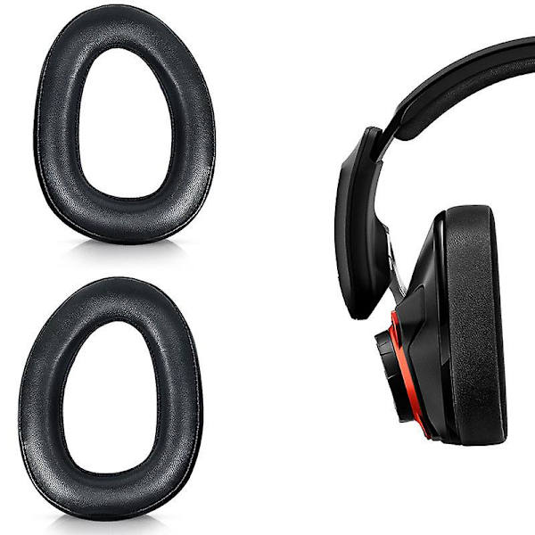 Ersättningsöronkuddar för Sennheiser Gsp 600, Gsp 550, Gsp 500 Lambskin Leather