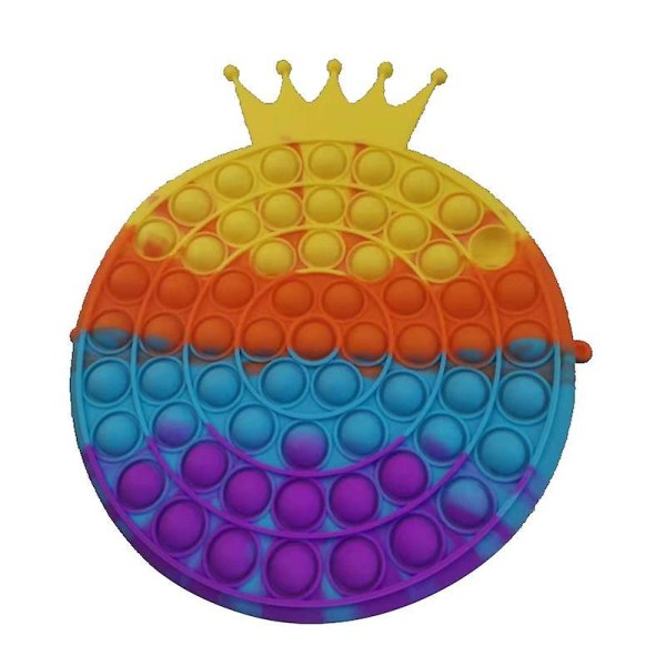 Pop-it Fidget Sensorisk Leksaksset Bubbla Axelväska Flickor Kvinna Julklappar