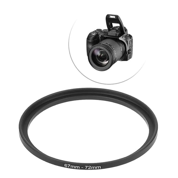 [LCS] 67mm til 72mm Metall Step Up Ringer Linseadapter Filter Kamerautstyr Ny