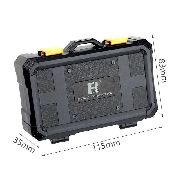 16 Fack Sd Tf Cf Xqd Minneskort Skyddsbox, Nikon Canon So