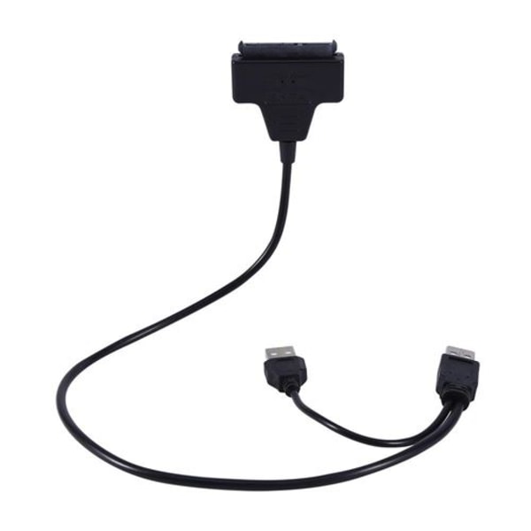 SATA 7 15 22-stifts till USB 2.0-kabeladapter för 2,55 hårddisk hårddisk