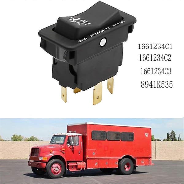 1661234C1 Frontlysbryter kompatibel med International 4900 577.55520 Black