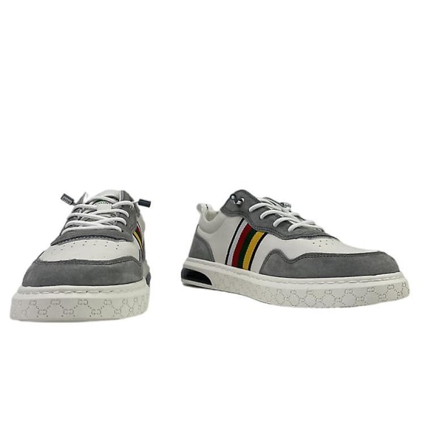 Herrskor All-match Läder Sports Casual Sneakers 44