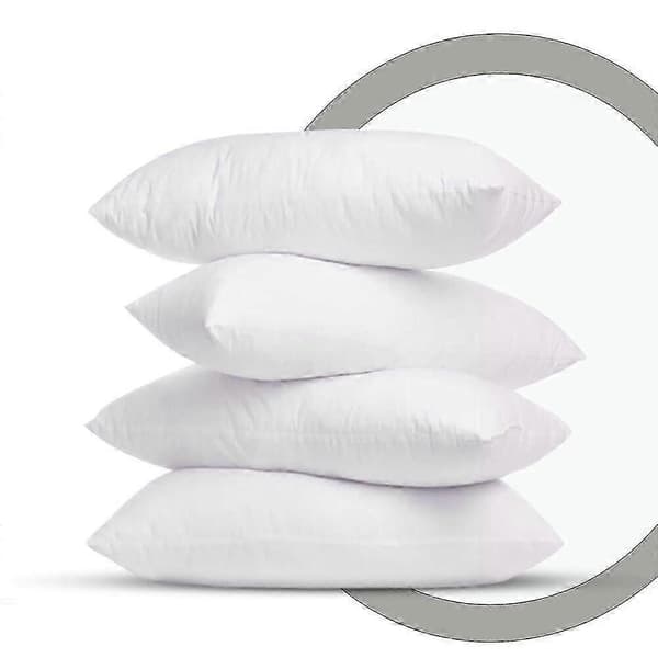Örngott för hemmafru, 2-pack, 4 lyxiga örngott i polybomull Silver Pack of 2