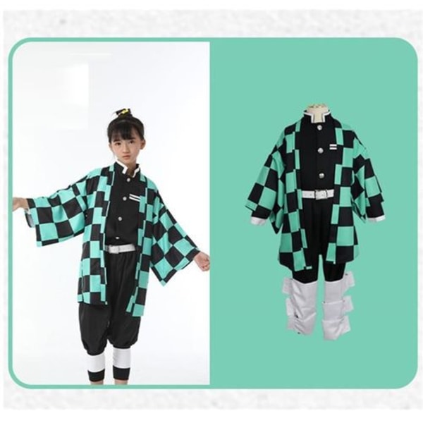 Ariestar Pojke och Barn Kostymset? Demon Slayer Kimetsu no Ya