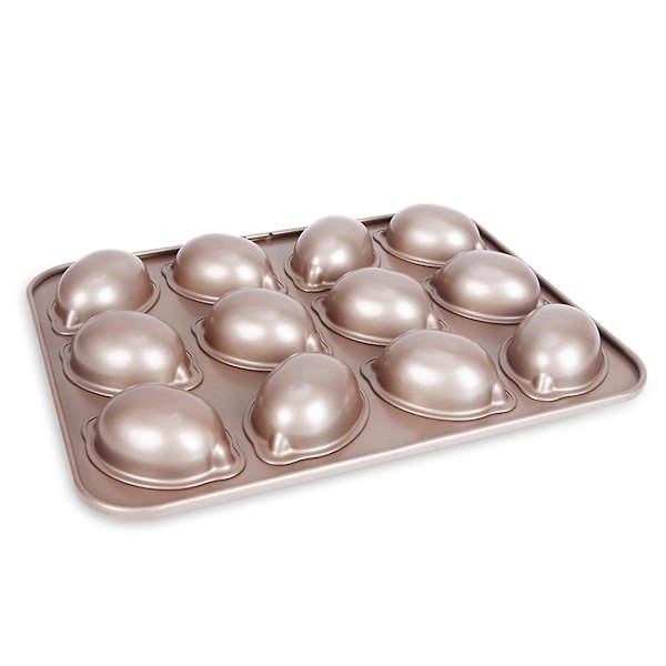 12-huls citronformet muffin cupcake bageform