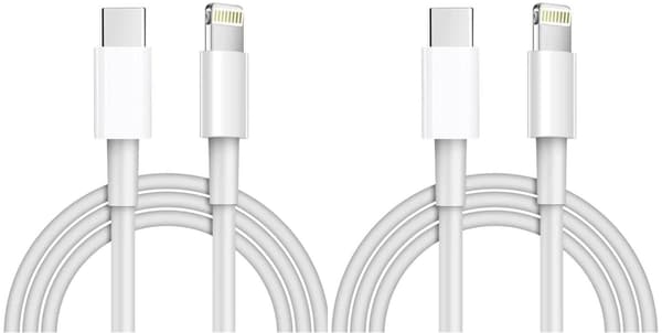 [LCS] 2-pak 2 M USB-C til iPhone-kabel Lynhurtig