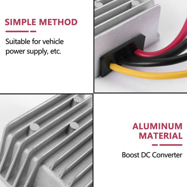 [LCS] 12V til 24V 15A 360W DC-omformer