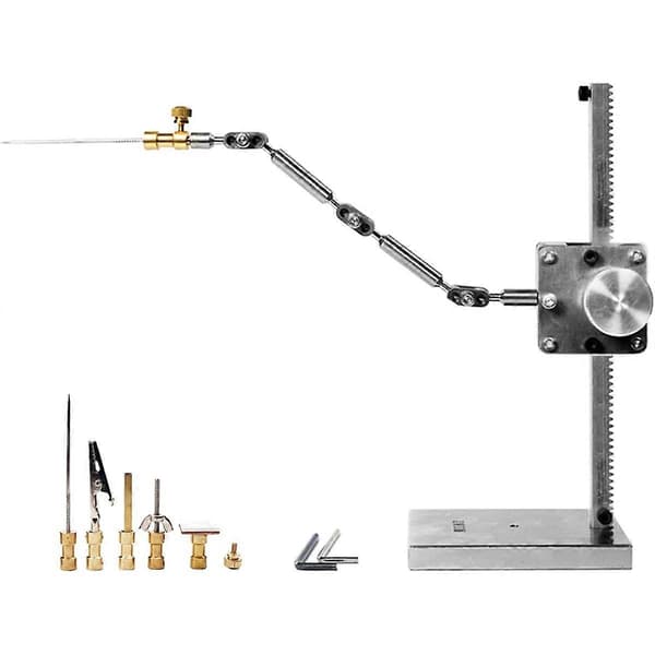 Stop Motion Armatur Kits, Stop Motion Animationsrigging og Vinder, med 5 Forbindere til Animatorer, Time-Lapse, (26CM) Silver