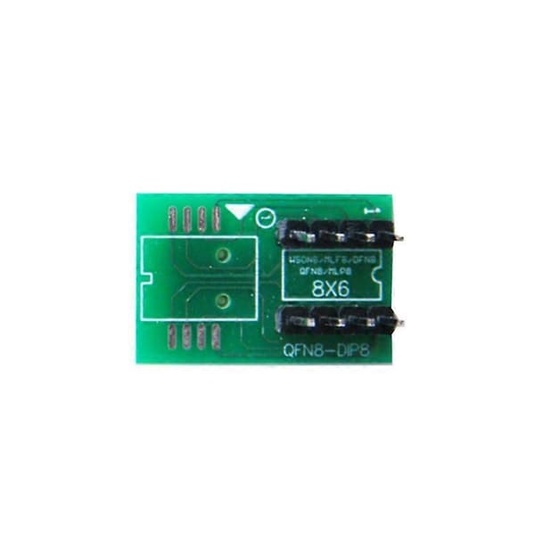 QFN8/WSON8/MLF8/MLP8/DFN8 TIL DIP8 Programmer, 6X8mm IC-brikkesokkel