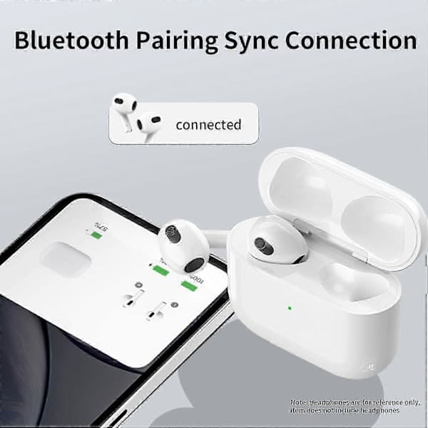 Charging Case for AirPods 4, Bluetooth Wireless Headset Case with USB-C Port, Replaceable Rechargeable Charging Box