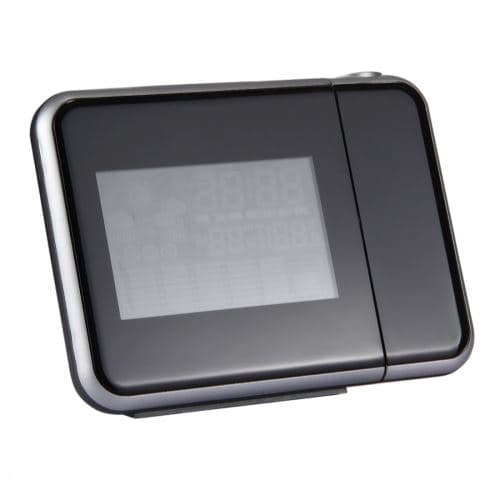 [LCS] Multifunksjonell klokke med digital LCD-skjerm projeksjonsalarm