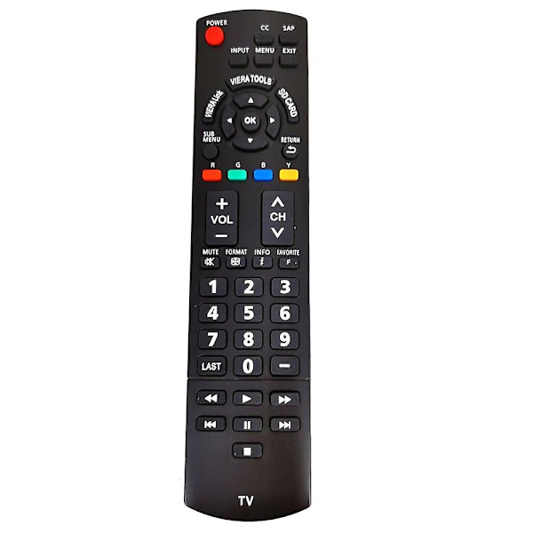 Ersättningsfjärrkontroll N2QAYB000321 för Panasonic LCD TV TC-