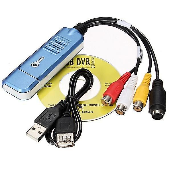 USB 2.0 Konverter Audio Video Grabber Capture Adapter til Computer NTSC PAL
