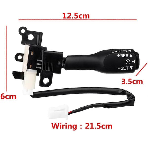 [LCS] Bilfartpilotkontakt med ledningsnet til Corolla Prius Land Cruiser 84632-34011 Black